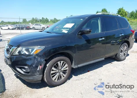 2017 Nissan Pathfinder S/Sv/Sl/Platinum z USA, uszkodzony, nr VIN 5N1DR2MM8HC648594